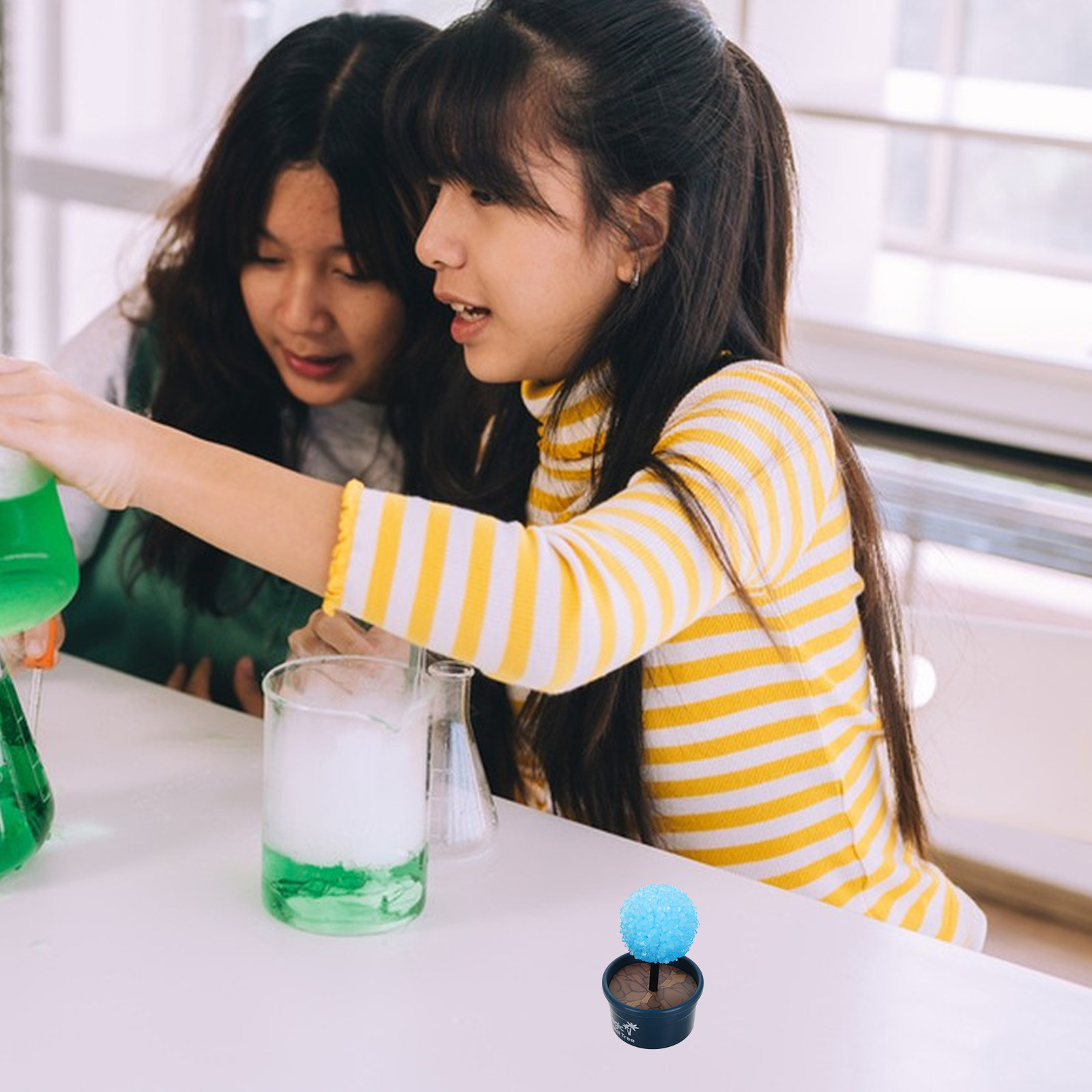 Science Project - 1Set Crystal DIY Fast Growing Stem