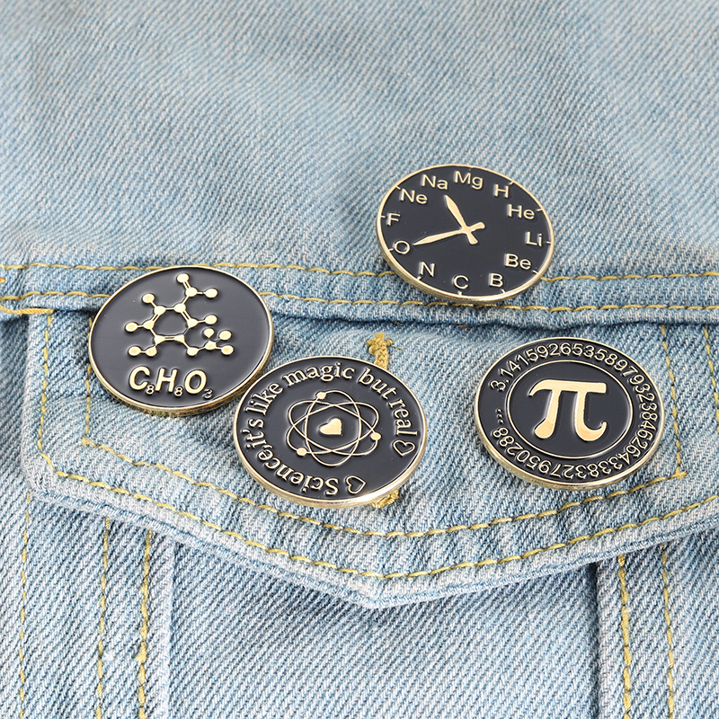 Science Buddies - Science Is Real Magic Enamel Pins