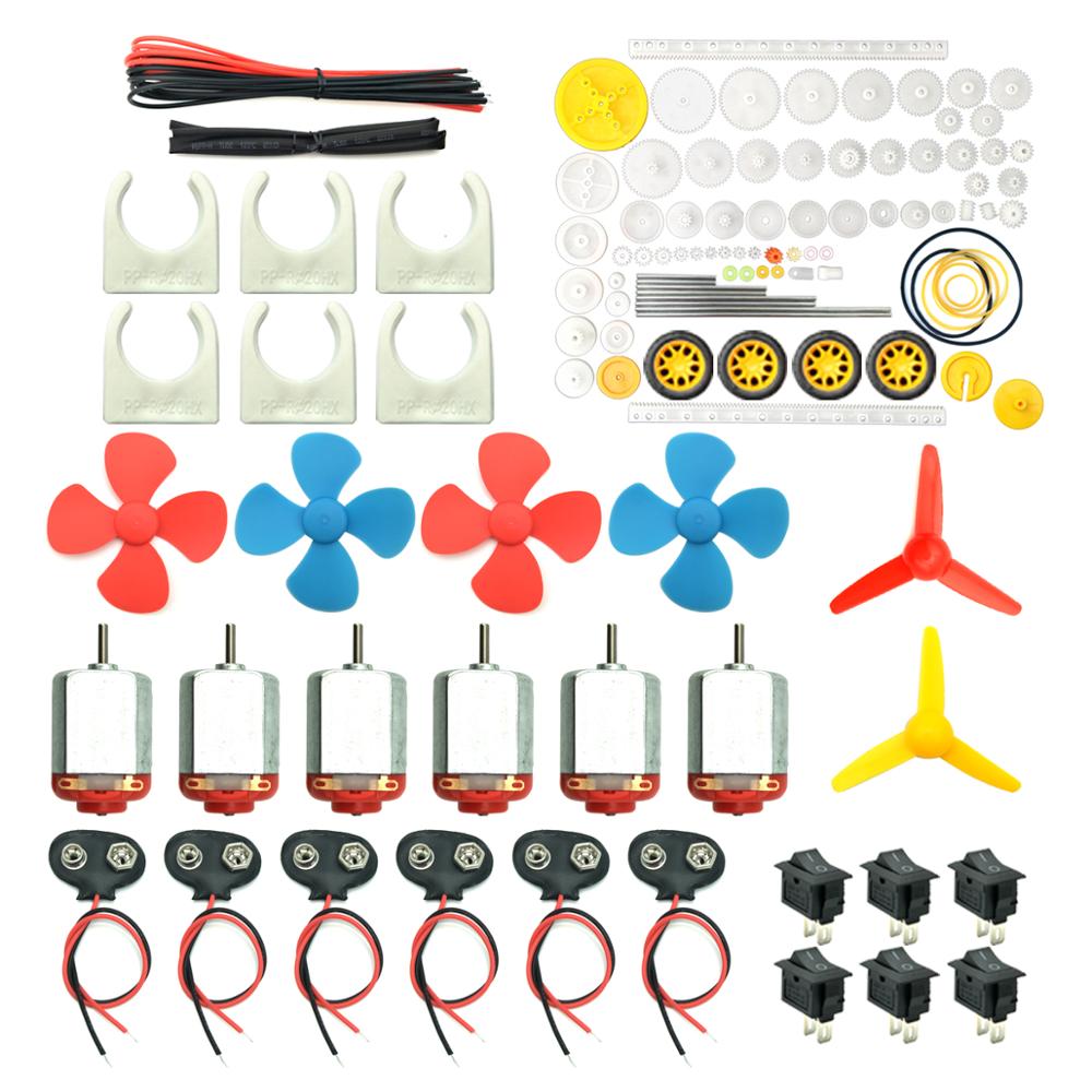 6 Set Motors Kit, Mini Electri - Science And Hobby บทวิจารณ์และราคา
