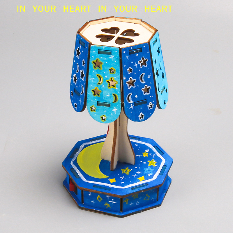 【X】Wood Craft Kit Colorful Sma - Science Project บทวิจารณ์และราคา