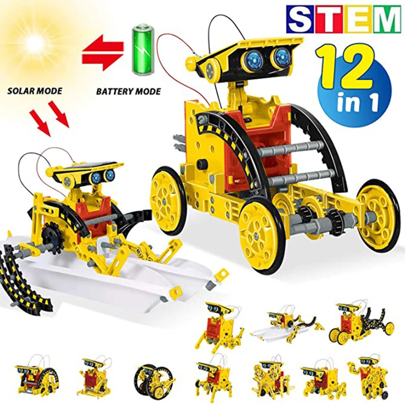 12 in 1 Science Experiment Sol - Science Project Robot บทวิจารณ์และราคา