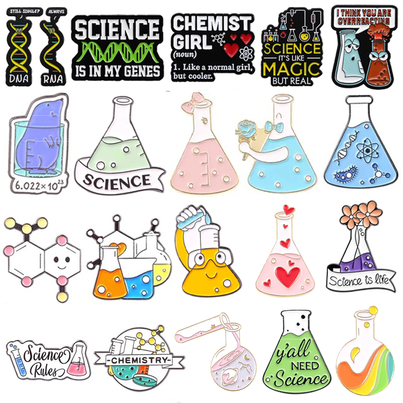 Science Enamel Pin Test Tube D - Science Experiment บทวิจารณ์และราคา