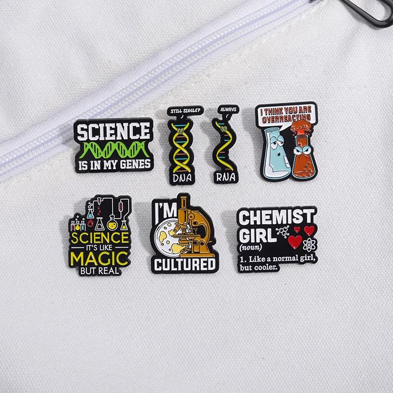 Science Enamel Pin Test Tube D - Science Experiment บทวิจารณ์และราคา
