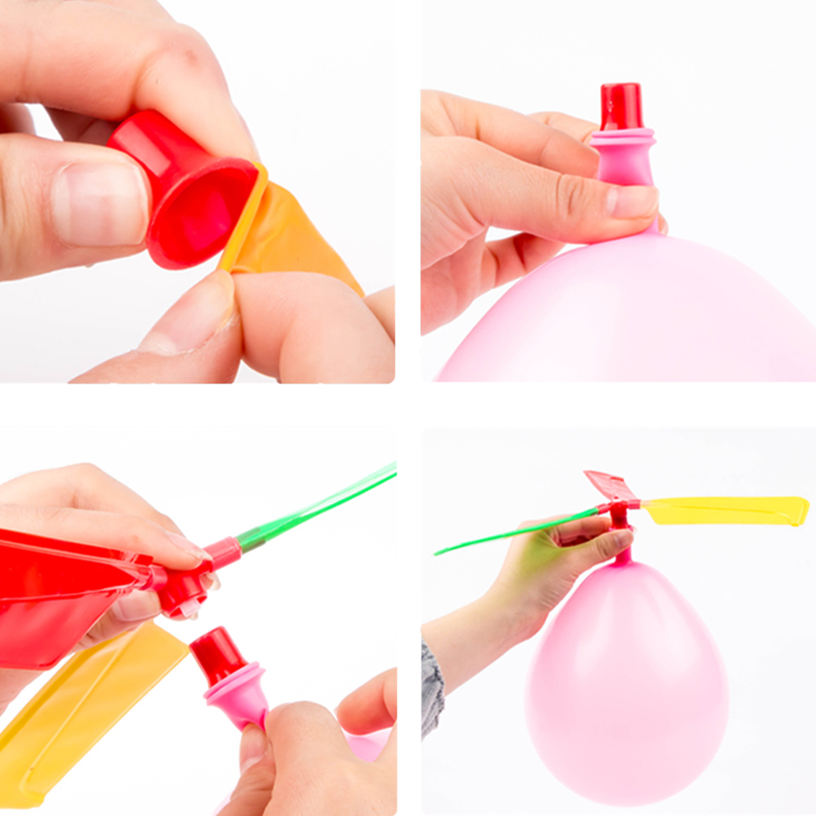 3/6/9sets Balloon Propeller He - Science Experiment บทวิจารณ์และราคา