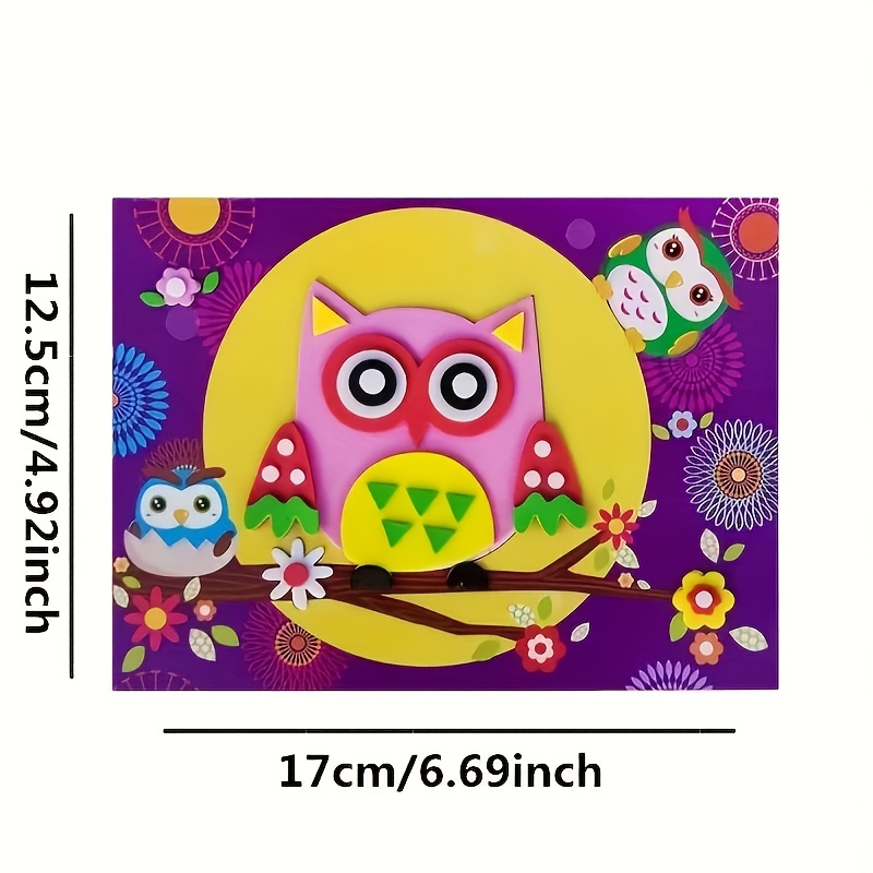 Children's 3D Stickers, 10 Ran - Science Project บทวิจารณ์และราคา