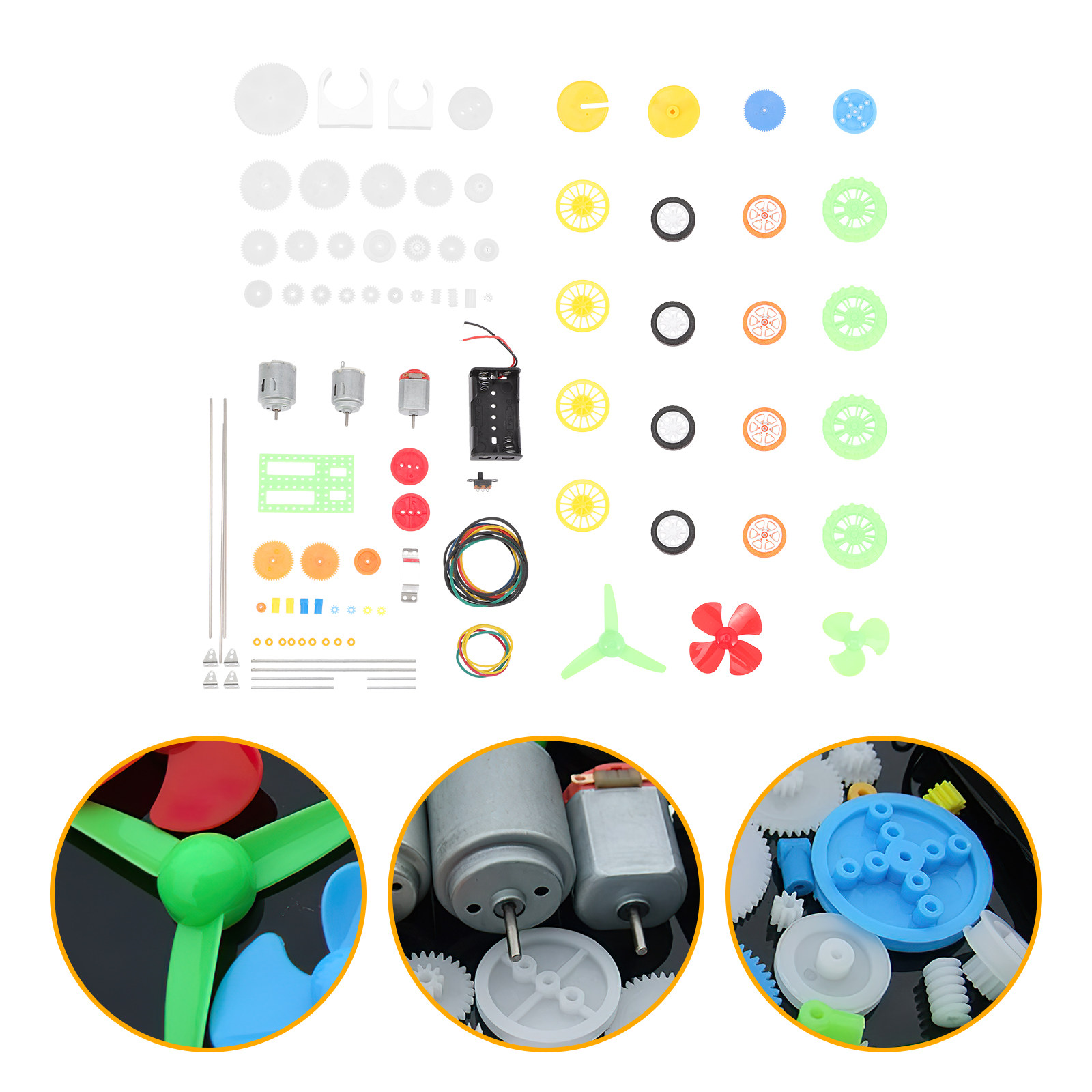 112Pcs Electric Motor Gears Ki - Science Project บทวิจารณ์และราคา
