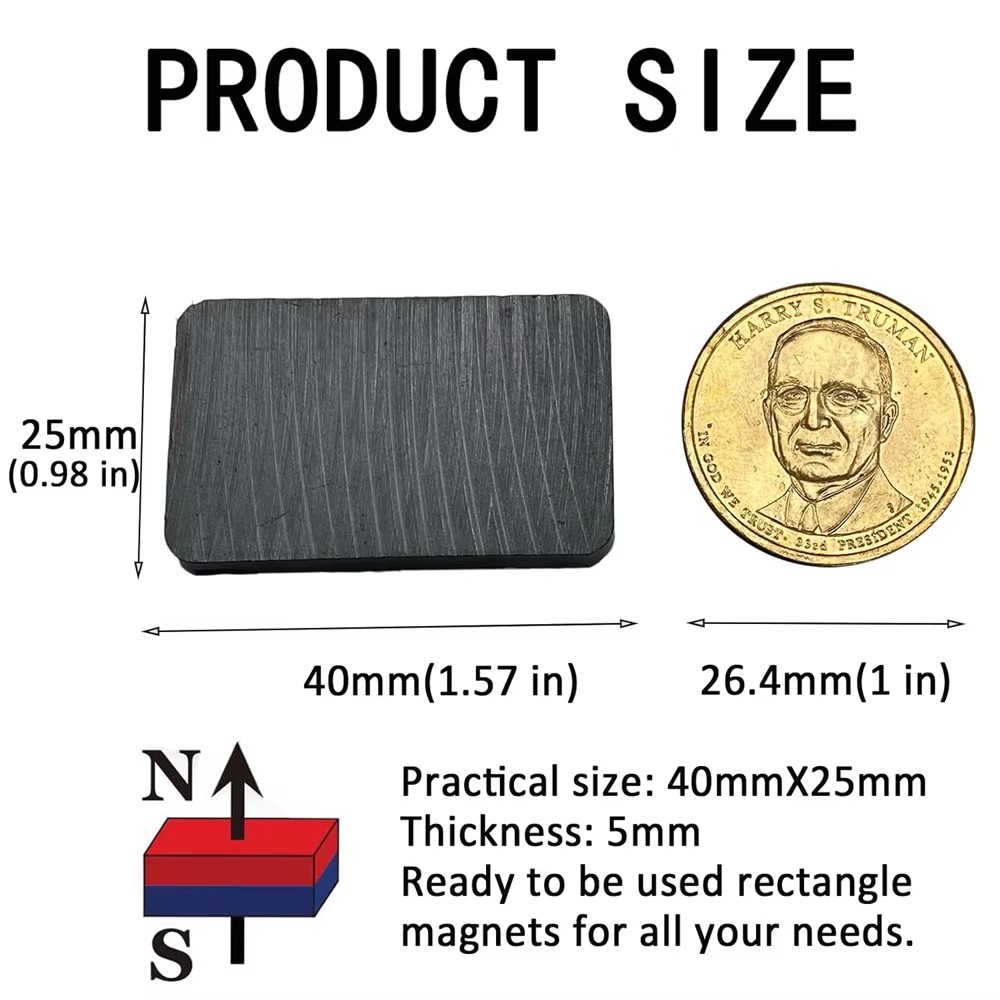 8/12pcs Ferrite Ceramic Blocks - Science And Hobby บทวิจารณ์และราคา