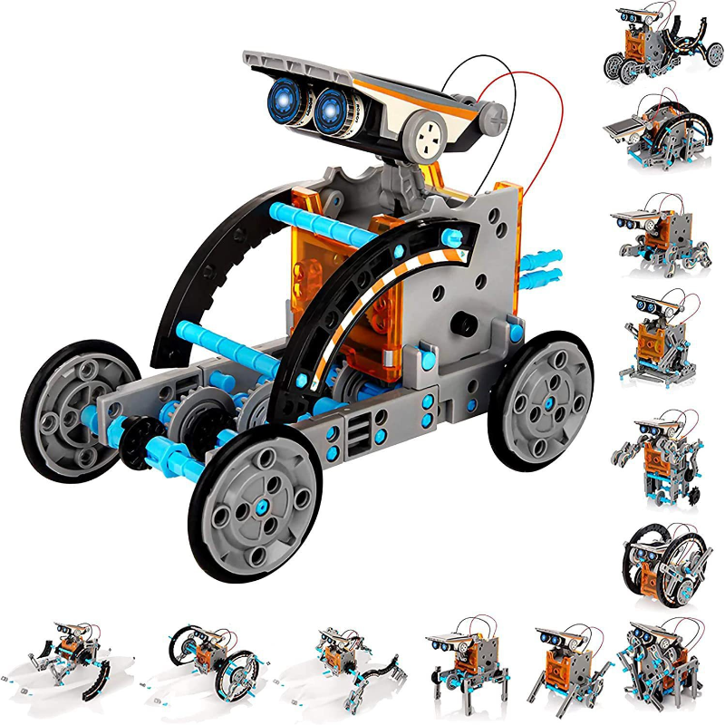 13-in-1 Solar Powered Robot Ki - Science Project Robot บทวิจารณ์และราคา