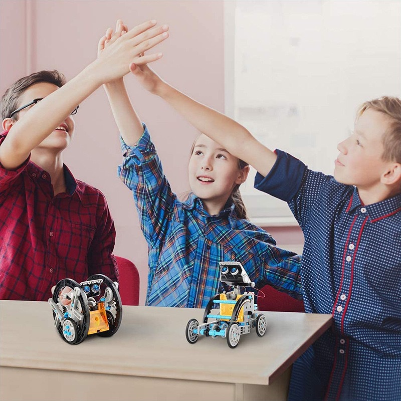 13-in-1 Solar Powered Robot Ki - Science Project Robot บทวิจารณ์และราคา