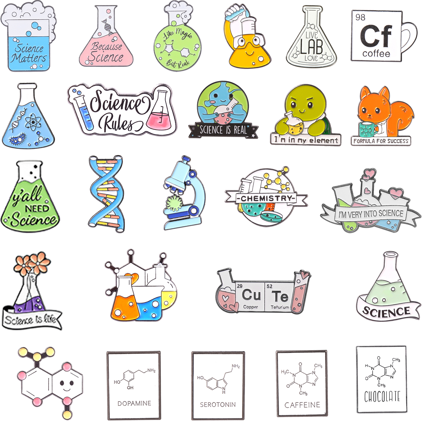 Science Enamel Pins Custom Mol - Science Buddies บทวิจารณ์และราคา