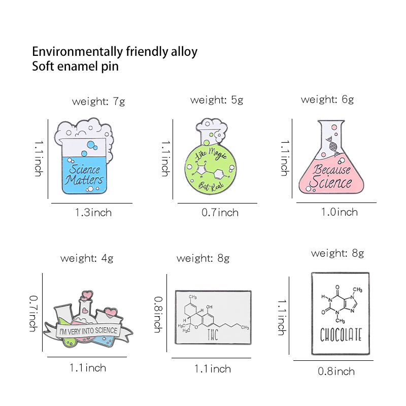 Science Enamel Pins Custom Mol - Science Buddies บทวิจารณ์และราคา