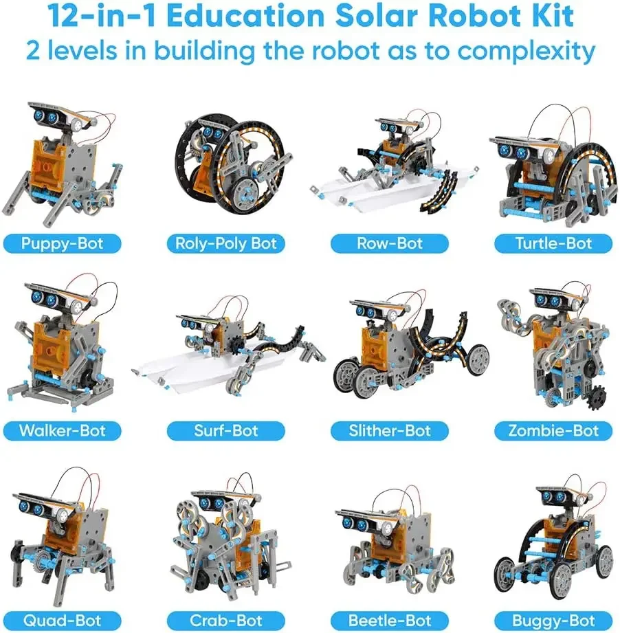 13-in-1 Education Solar Robot  - Science Project Robot บทวิจารณ์และราคา