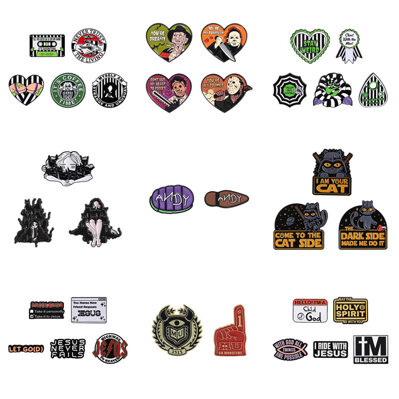 Gothic Punk Quotes Enamel Pins - Science Buddies บทวิจารณ์และราคา