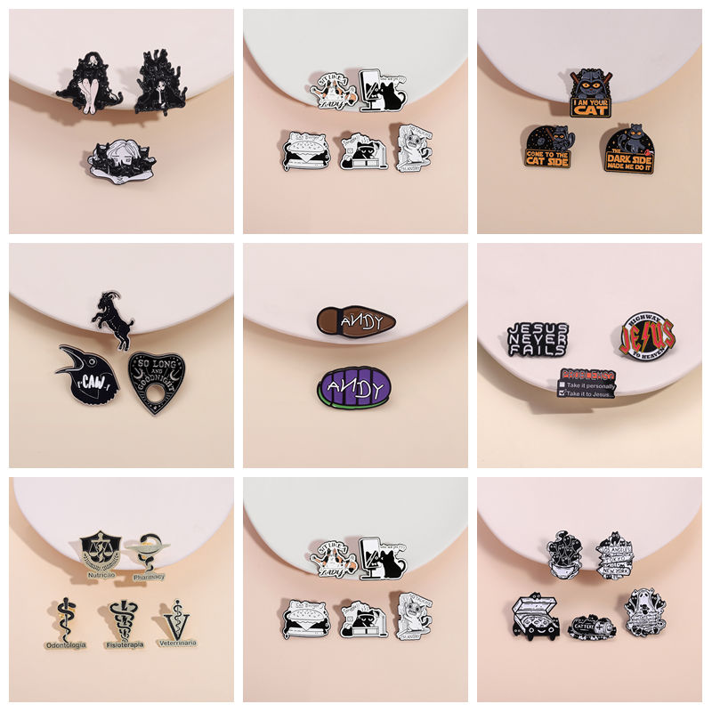 Gothic Punk Quotes Enamel Pins - Science Buddies บทวิจารณ์และราคา