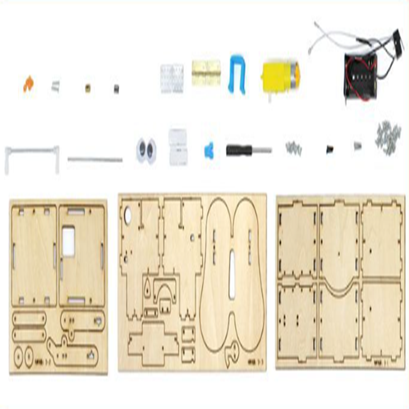 Wooden Assemble DIY Robot Eati - Science Project Robot บทวิจารณ์และราคา