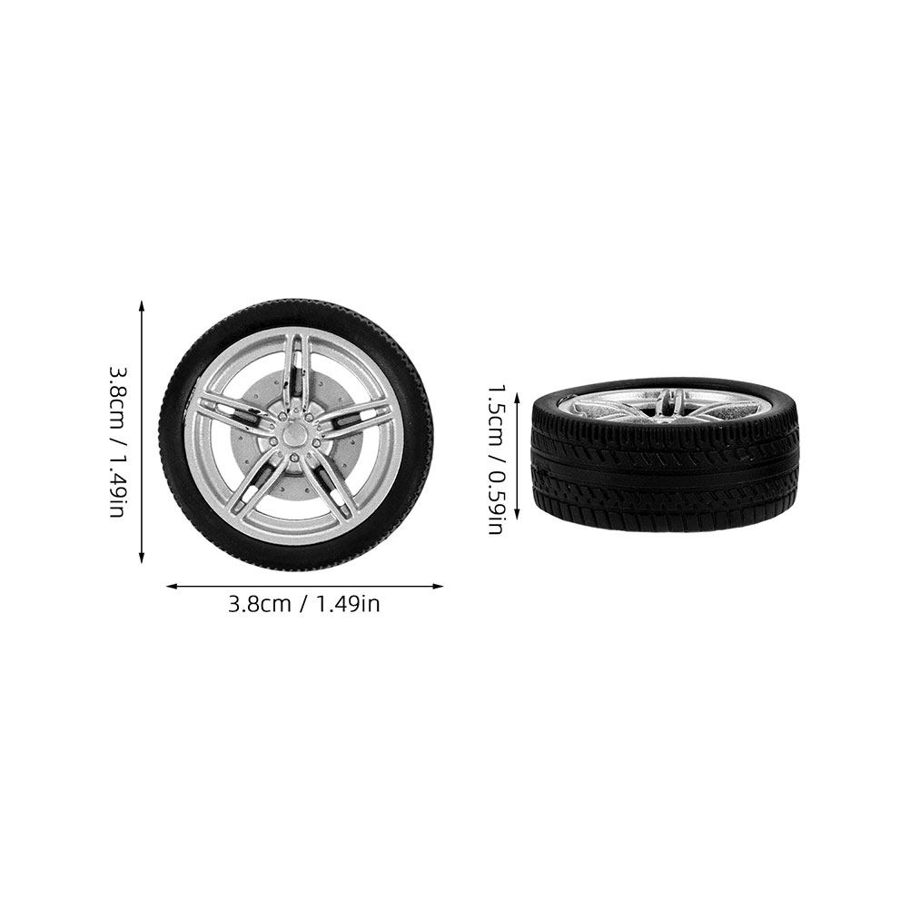 4Pcs Rubber Wheels for DIY Cra - Science Project Robot บทวิจารณ์และราคา