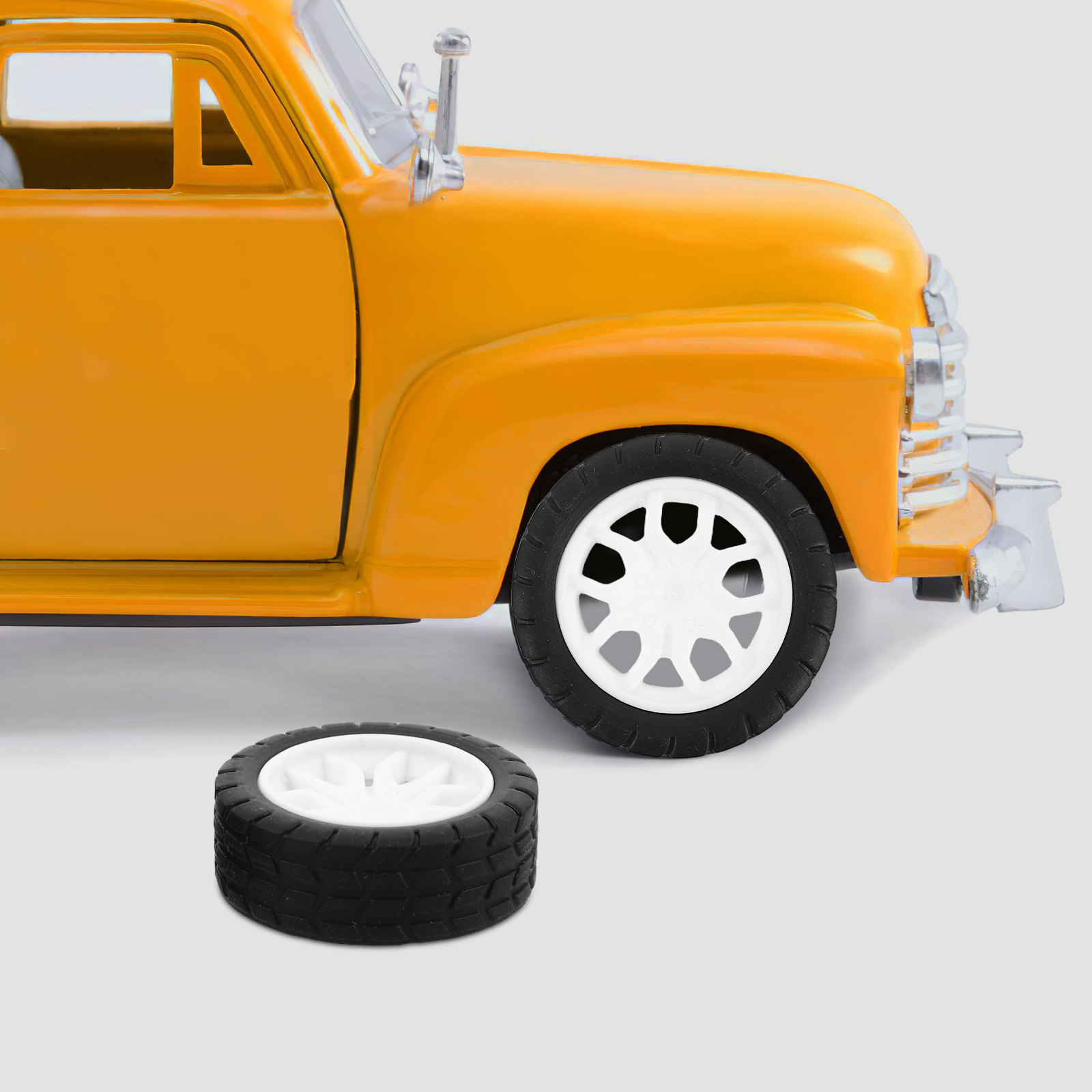 20Pcs Robot Wheels Rubber 30mm - Science Project Robot บทวิจารณ์และราคา