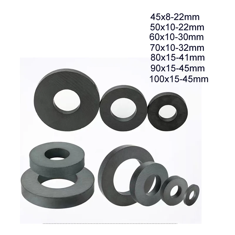 D45-100mm Ferrite Ring Magnet  - Science And Hobby บทวิจารณ์และราคา