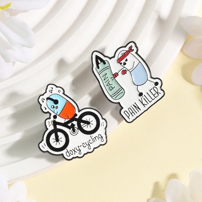 Doxy-cycling Enamel Pins Carto - Science Buddies บทวิจารณ์และราคา
