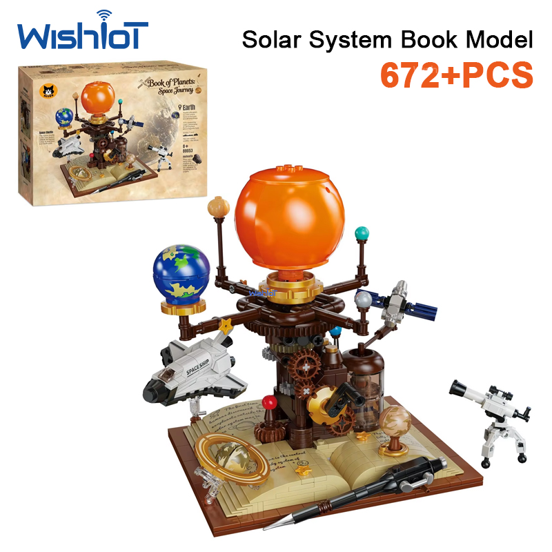 672pcs Solar System Orrery Bui - Solar System Orrery บทวิจารณ์และราคา