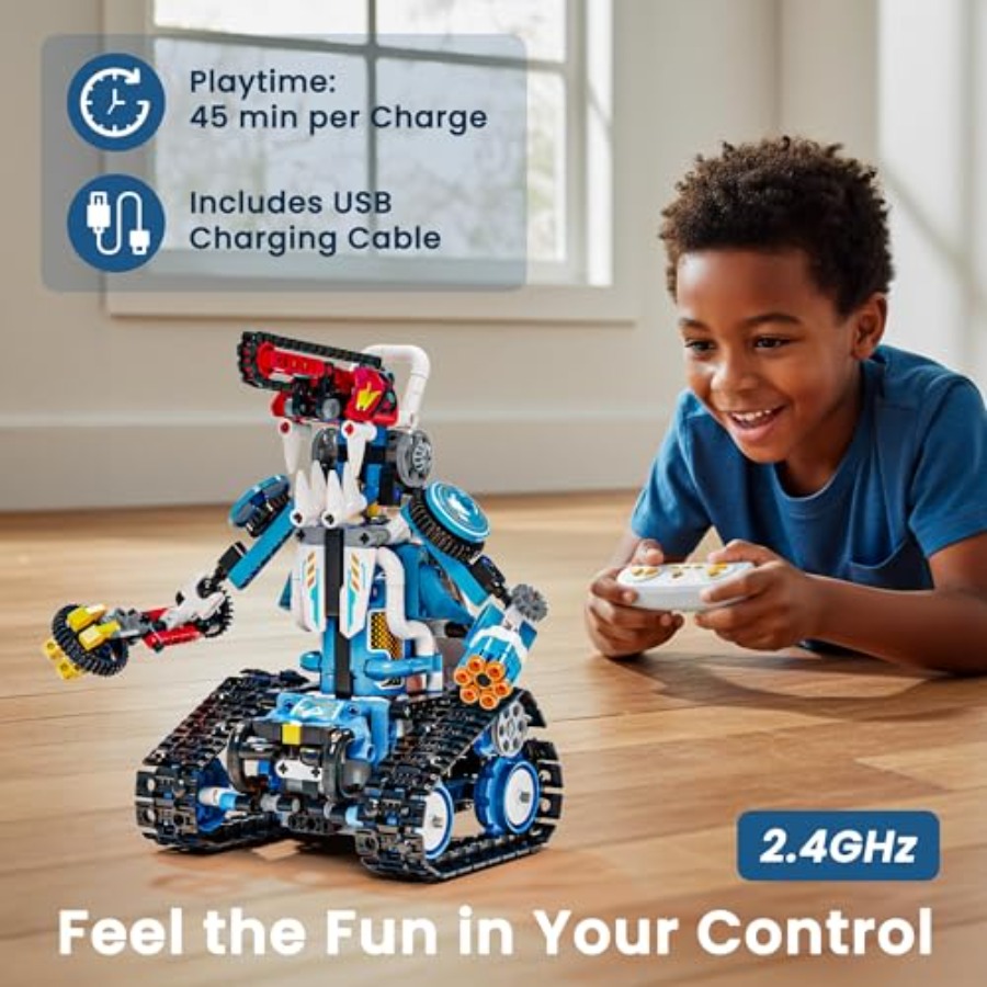 STEM Robotics Kit for 8-12: 5- - Science Project Robot บทวิจารณ์และราคา