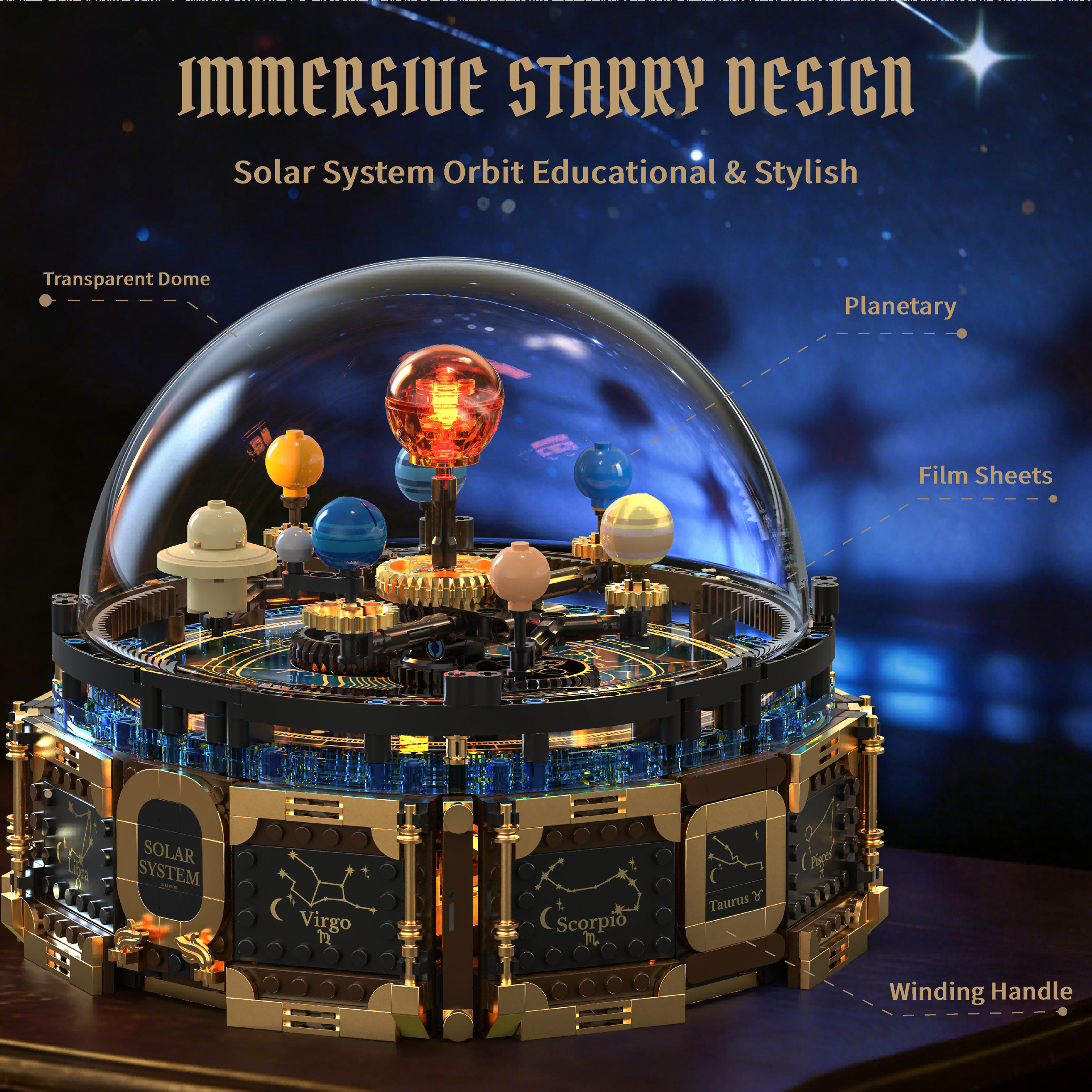 STEM Solar System Orrery Music - Solar System Orrery บทวิจารณ์และราคา