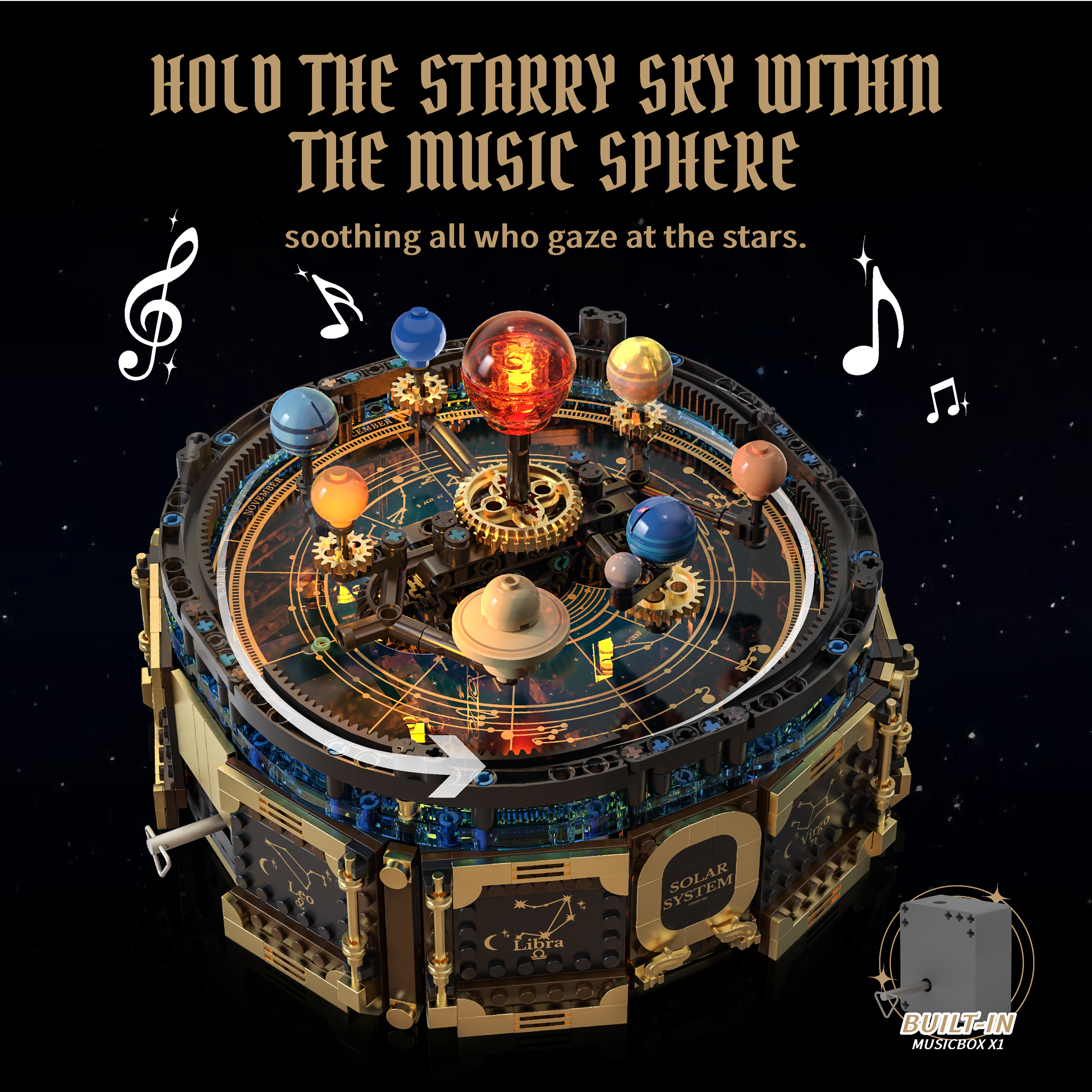 STEM Solar System Orrery Music - Solar System Orrery บทวิจารณ์และราคา