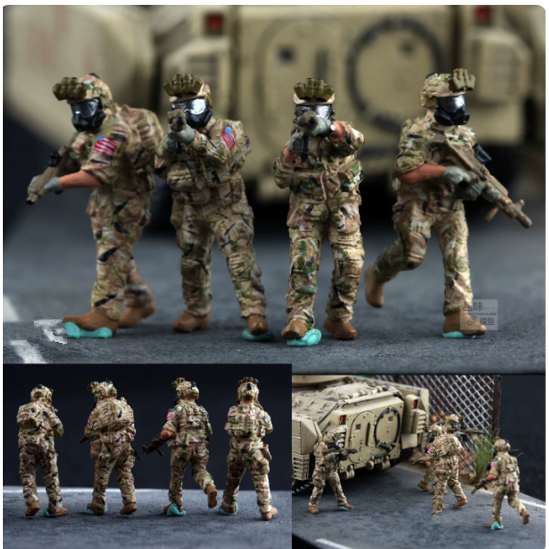 1:72 Model Painted 4 Pcs Moder - Science Bob บทวิจารณ์และราคา