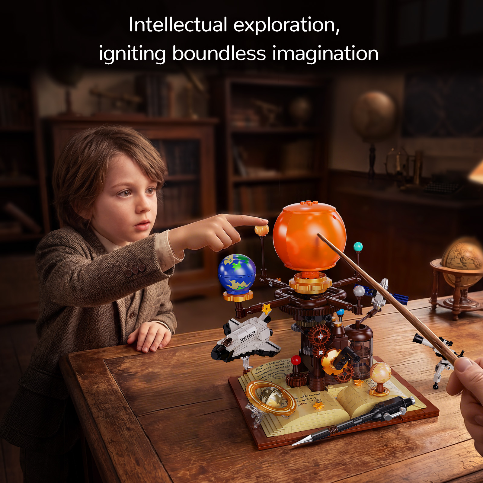 Solar System Model Building Bl - Solar System Orrery บทวิจารณ์และราคา