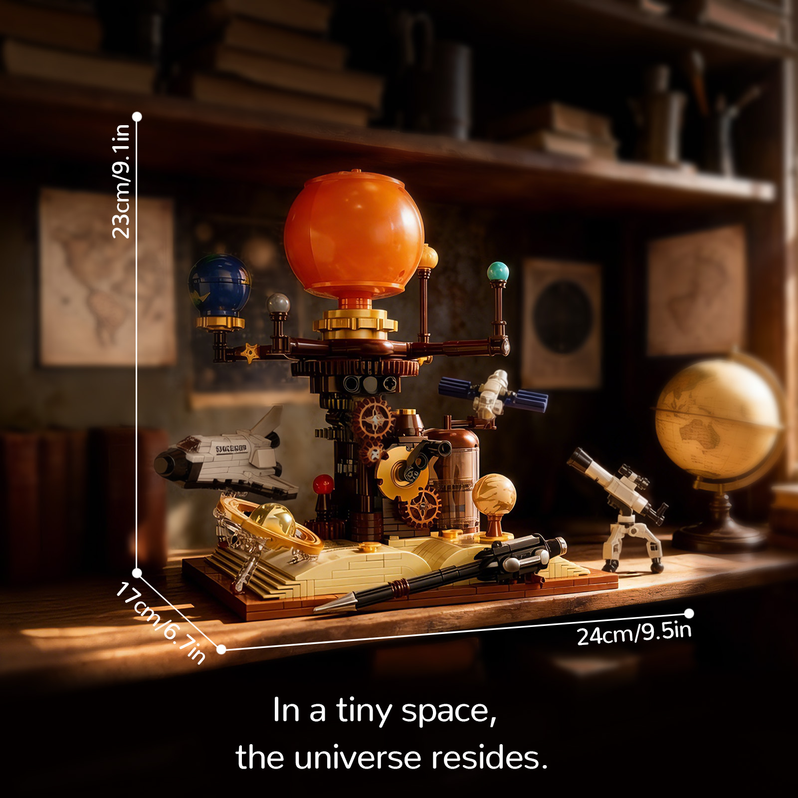 Solar System Model Building Bl - Solar System Orrery บทวิจารณ์และราคา