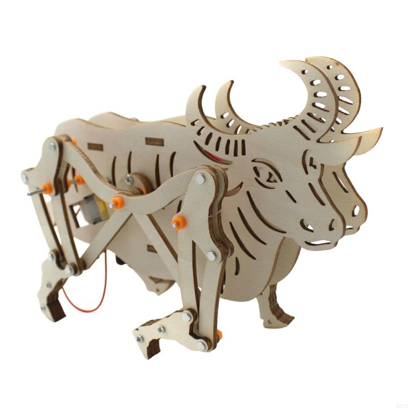 Wooden Mechanical Robot Cattle - Science Project Robot บทวิจารณ์และราคา