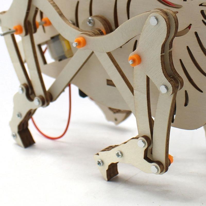 Wooden Mechanical Robot Cattle - Science Project Robot บทวิจารณ์และราคา