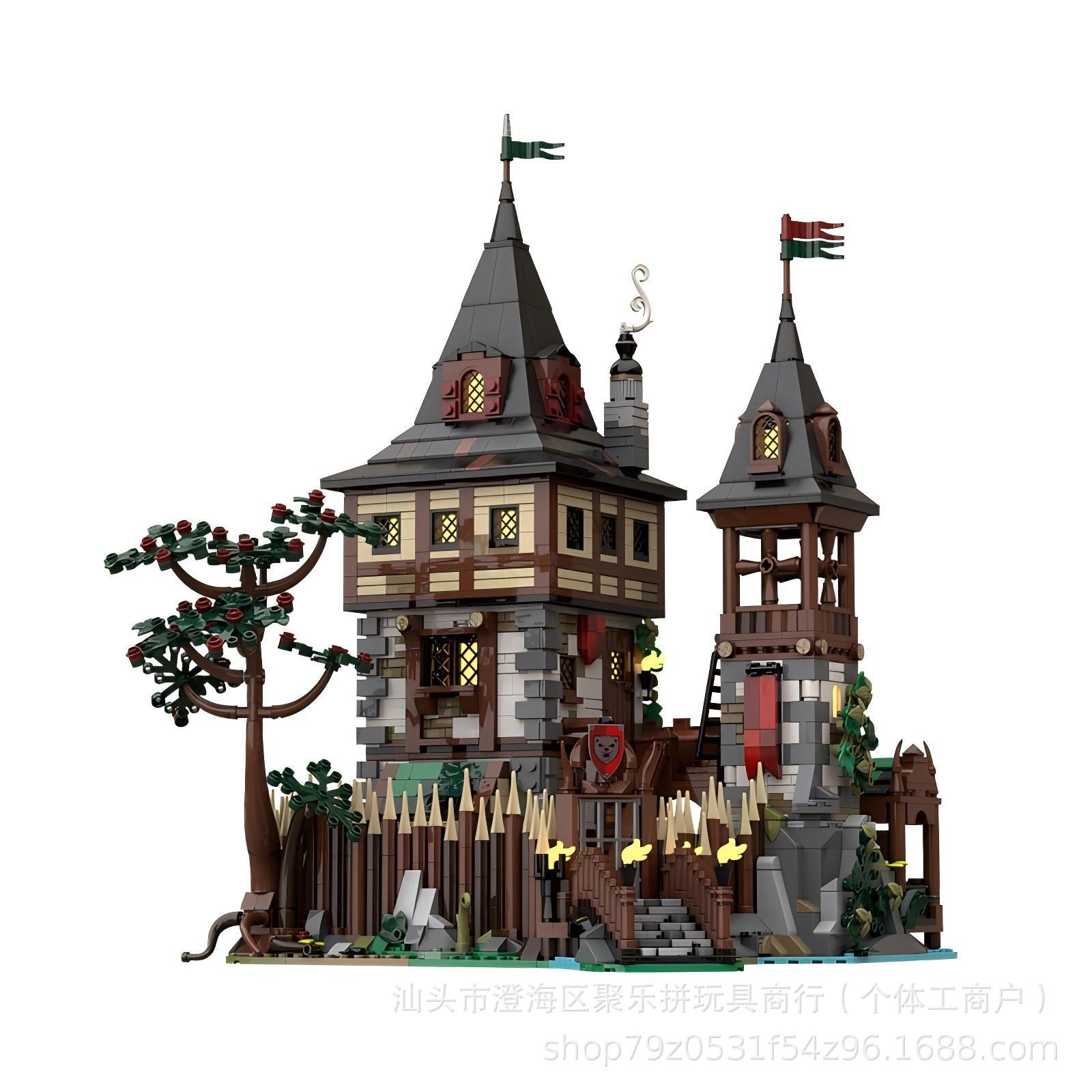 MOC Bear King Castle Mosaic Bu - Science And Hobby บทวิจารณ์และราคา
