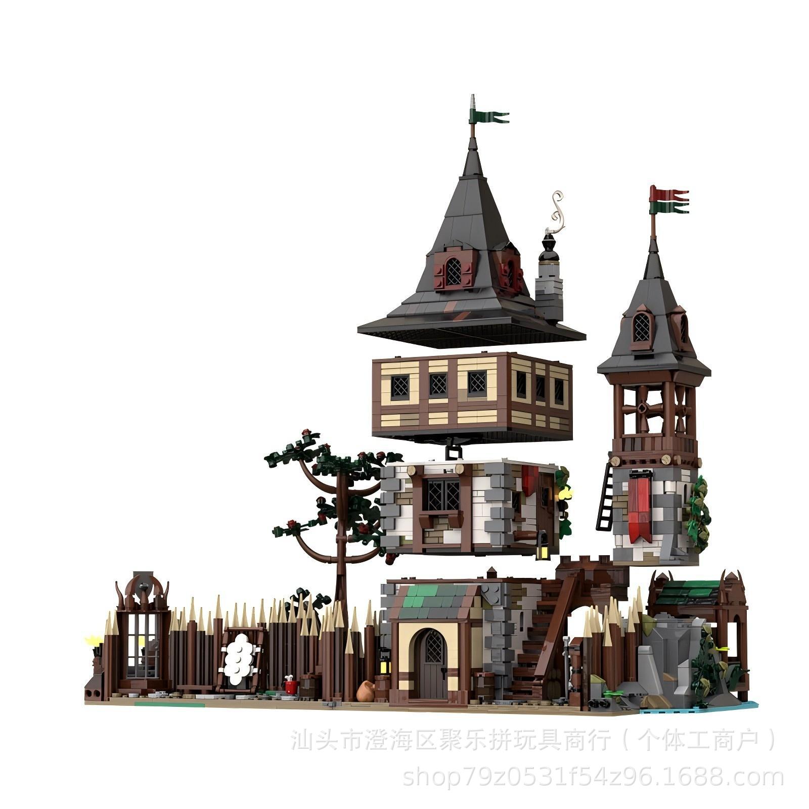 MOC Bear King Castle Mosaic Bu - Science And Hobby บทวิจารณ์และราคา