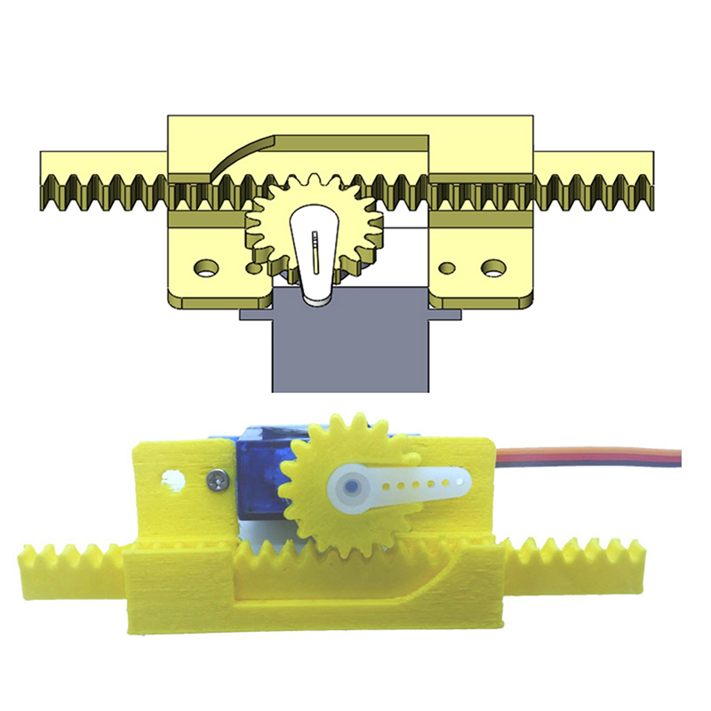Linear Servo Robot Arm Robotic - Science Project Robot บทวิจารณ์และราคา