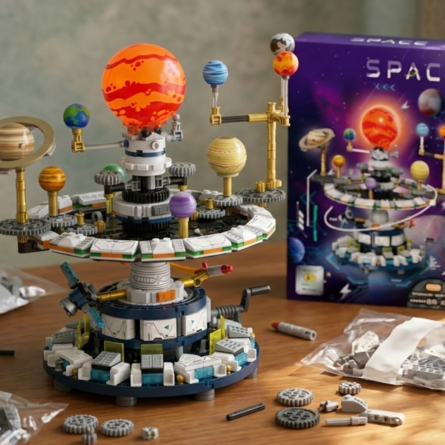 Mini Building Blocks Solar Sys - Solar System Orrery บทวิจารณ์และราคา