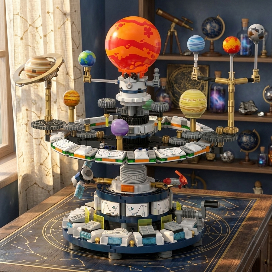 Mini Building Blocks Solar Sys - Solar System Orrery บทวิจารณ์และราคา