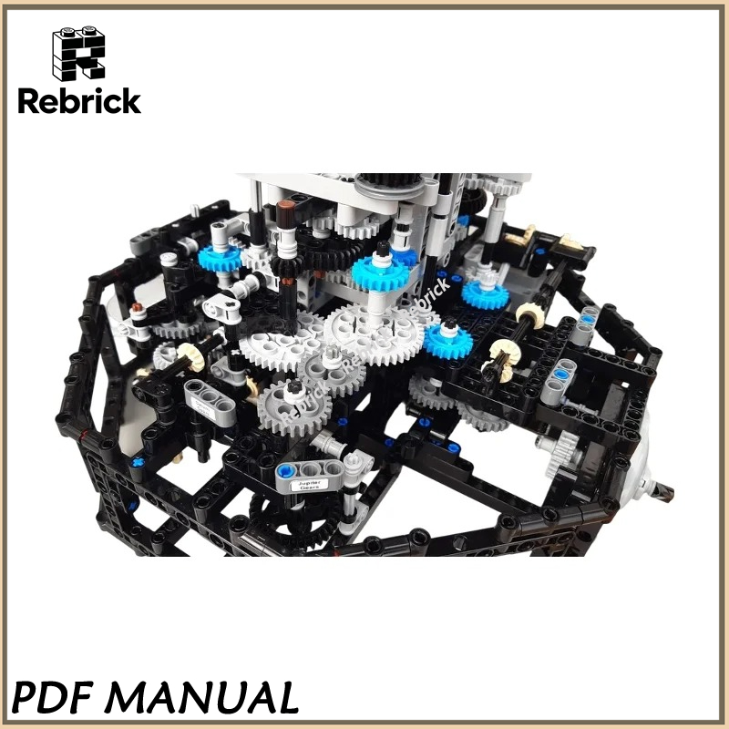 Exquisite MOC Construction Bri - Solar System Orrery บทวิจารณ์และราคา