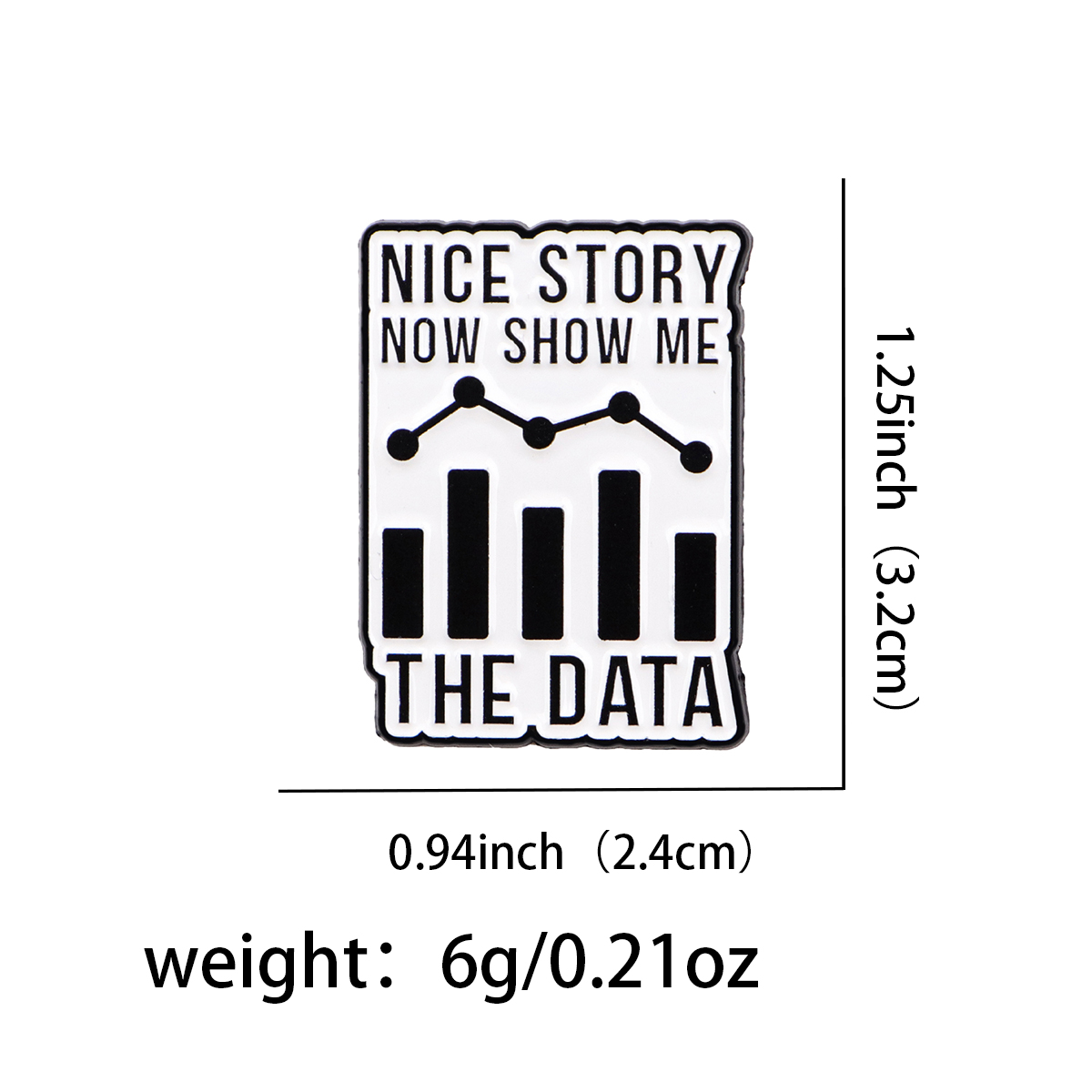 Data Science Enamel Pin Funny  - Science Buddies บทวิจารณ์และราคา