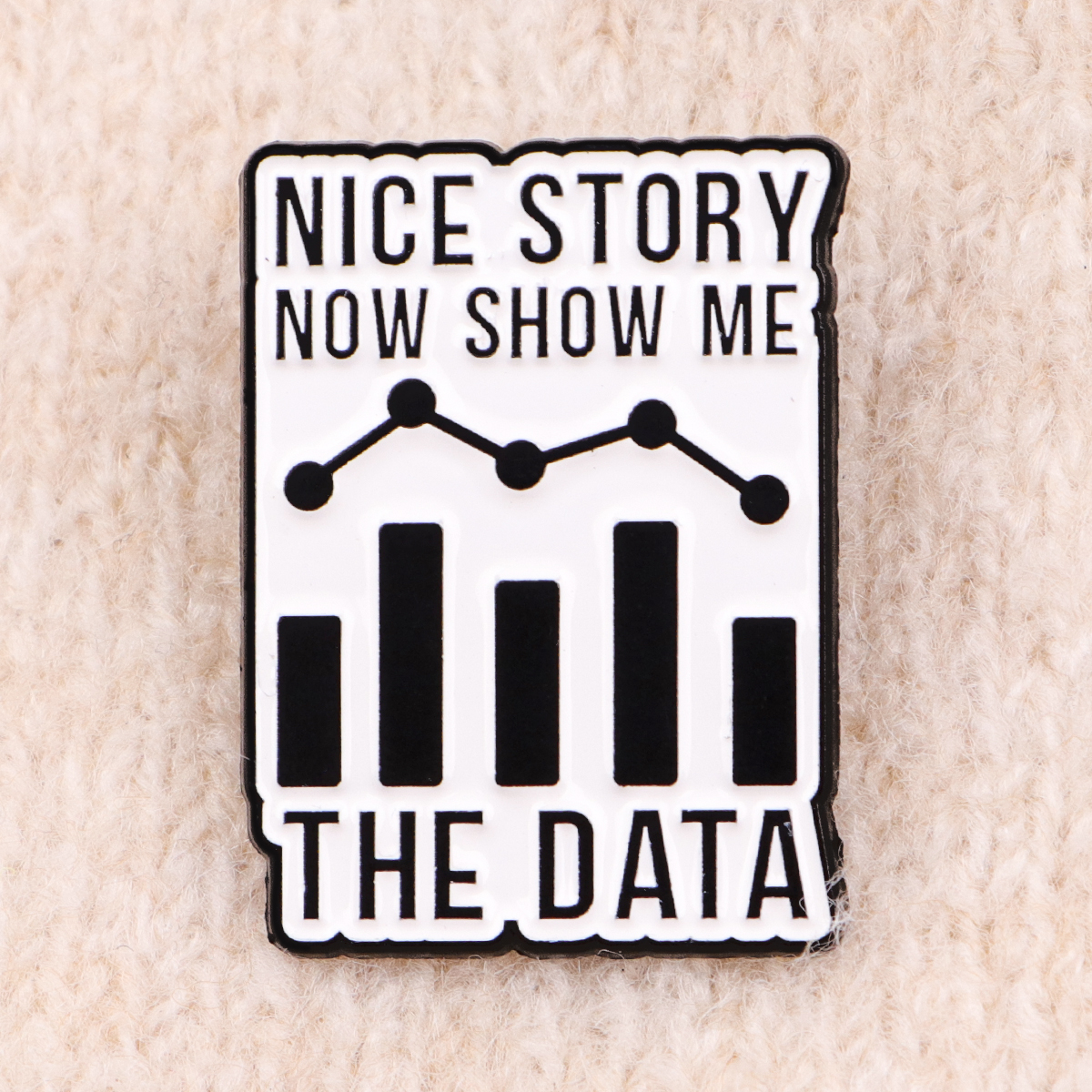 Data Science Enamel Pin Funny  - Science Buddies บทวิจารณ์และราคา