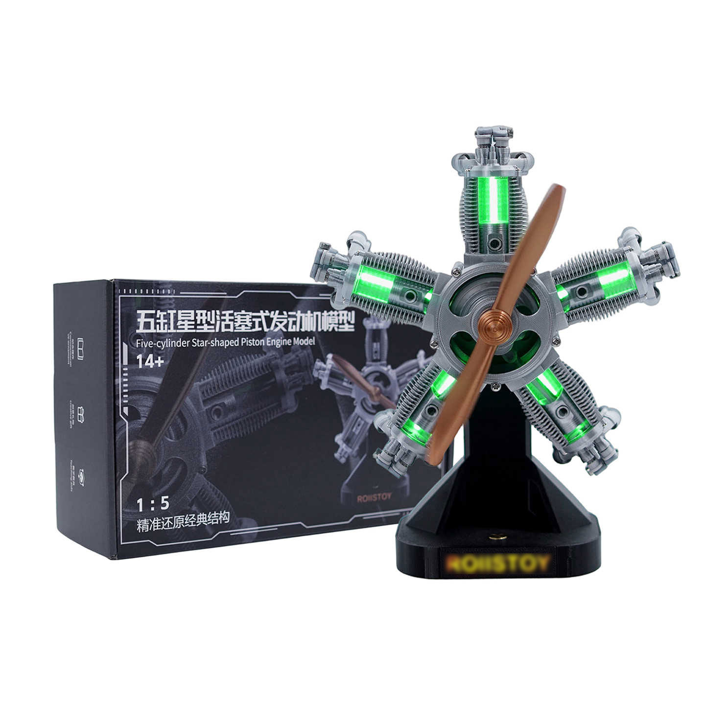 1:5 Scale 5-Cylinder 4-Stroke  - Science And Hobby บทวิจารณ์และราคา