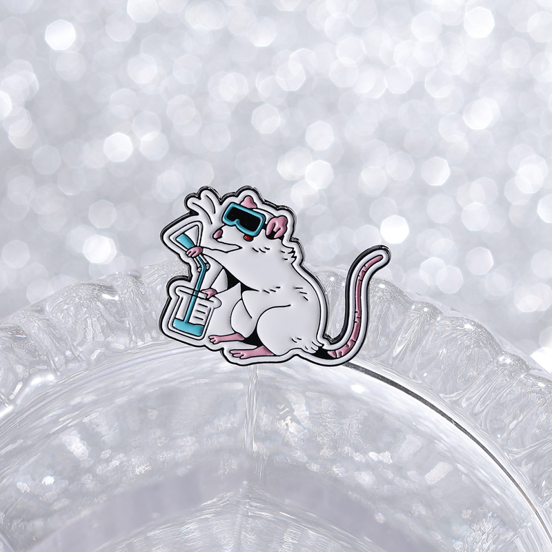 Cartoon Lab Rat Enamel Pins Sc - Science Buddies บทวิจารณ์และราคา