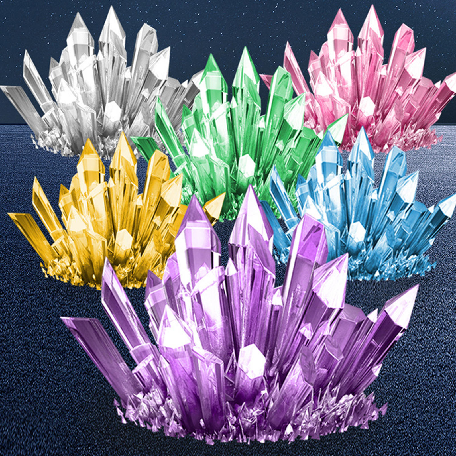 Crystal Growing Science Kit Bi - Chemistry Set Beginner บทวิจารณ์และราคา