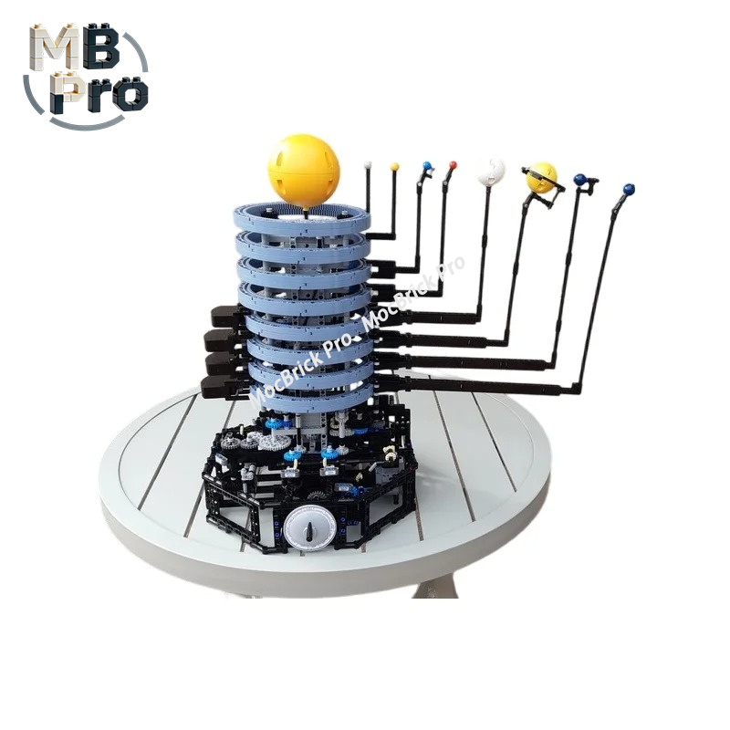 Unique DIY MOC Set, Mechanical - Solar System Orrery บทวิจารณ์และราคา