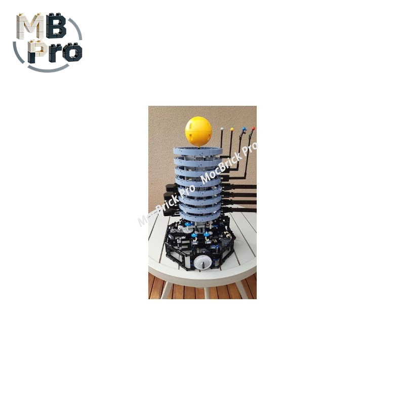 Unique DIY MOC Set, Mechanical - Solar System Orrery บทวิจารณ์และราคา