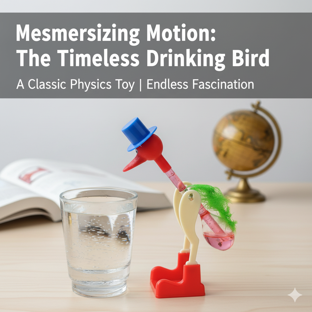 Drinking Bird Toy Automatic Bo - Science Bob บทวิจารณ์และราคา
