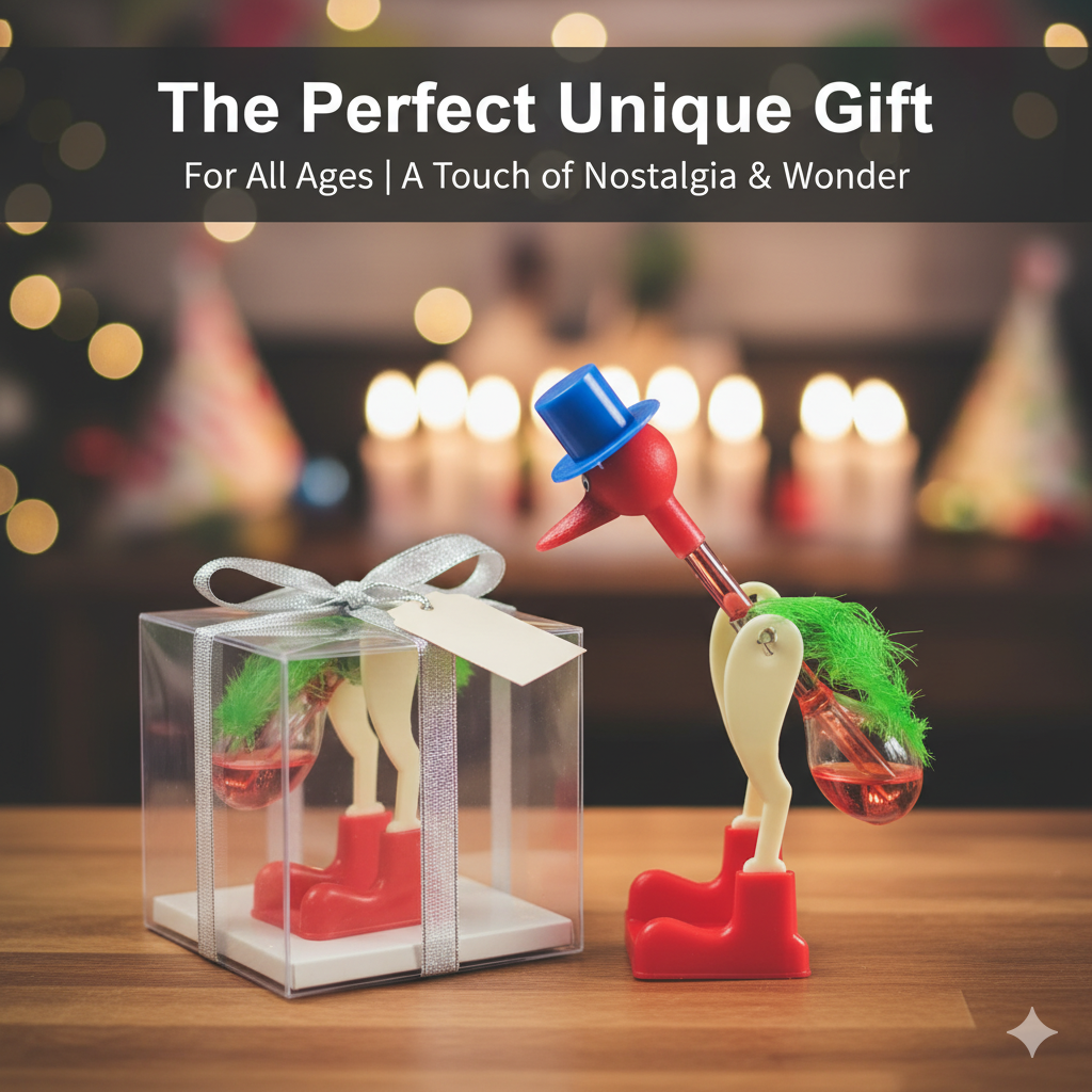 Drinking Bird Toy Automatic Bo - Science Bob บทวิจารณ์และราคา