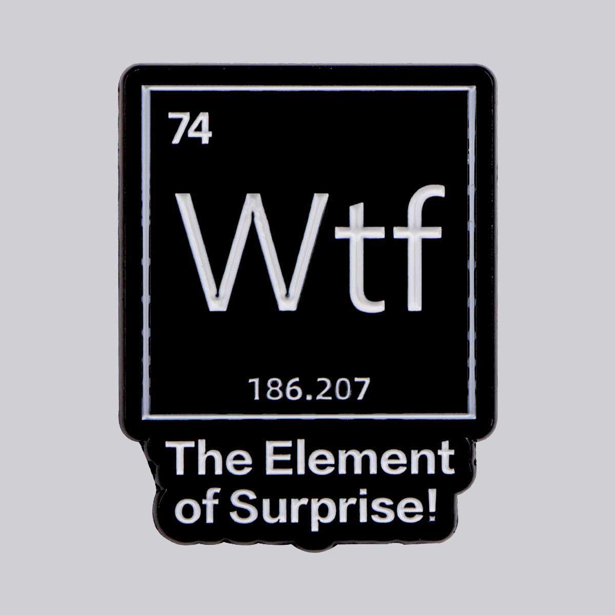 Chemical Element 74 Enamel Pin - Science Bob บทวิจารณ์และราคา