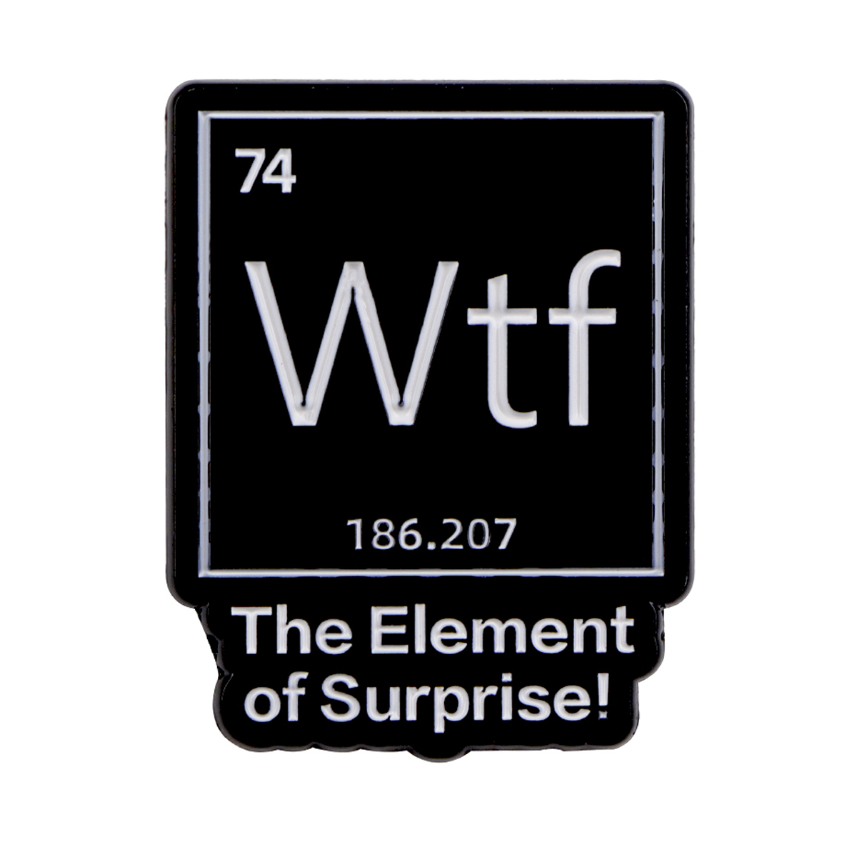 Chemical Element 74 Enamel Pin - Science Bob บทวิจารณ์และราคา