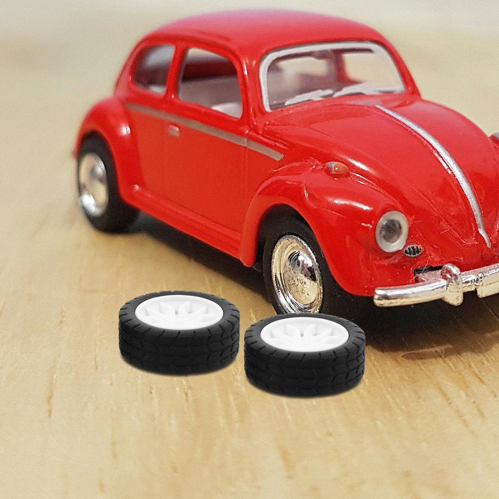 20Pcs Robot Car Wheels Rubber  - Science Project Robot บทวิจารณ์และราคา